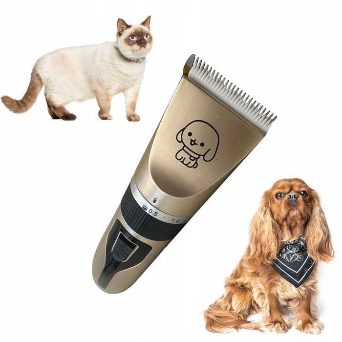 TRYMER dla zwierząt do strzyżenia dla psów elektryczna GOLARKA kotów