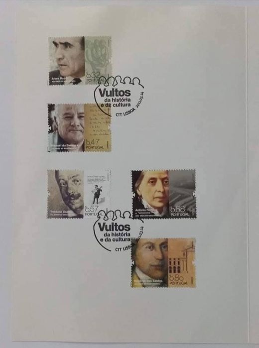 Vultos da História e da Cultura - Pagela