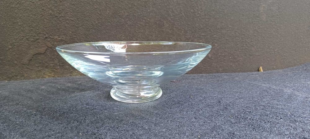 Taça vidro centro mesa