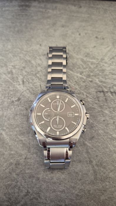 Zegarek męski CITIZEN CA0350-51E 100M Solar Titanium