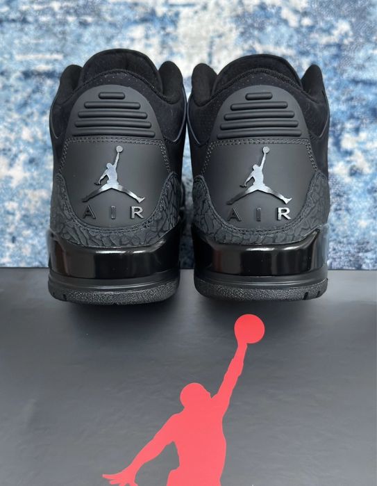 ‼️НОВИНКА Кросівки Jordan 3 Retro Black 41-45