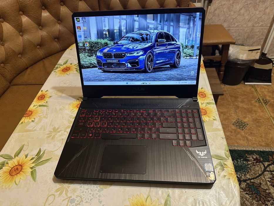 Потужний ігровий ноут Asus Tuf (i7 8750 6ядер, GTX 1050Ti 4GB)