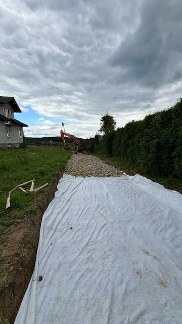 Usługi Koparką / Prace Ziemne