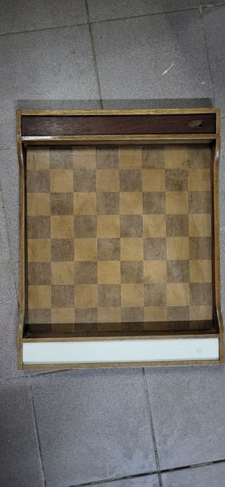 Tabuleiro de damas completo