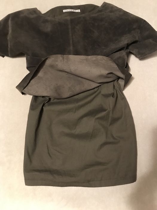 Плаття-туніка Kookaї, натуральна замша. Нове