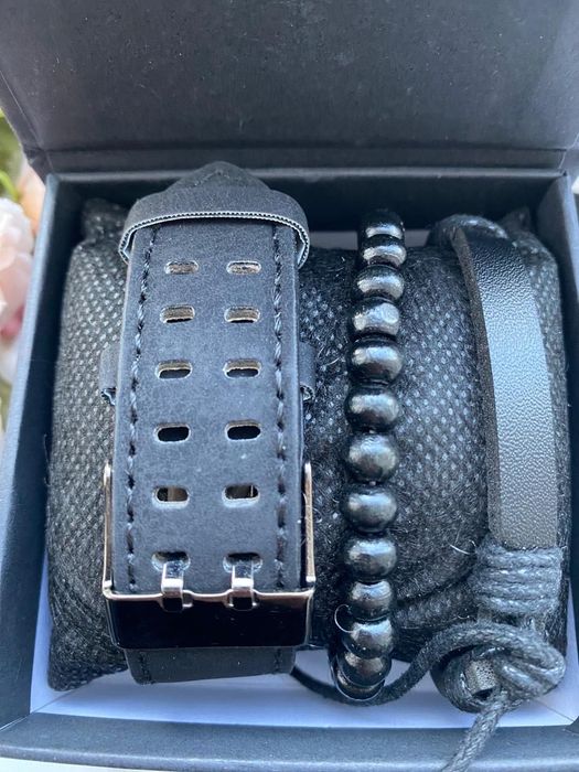 Подарочный набор с часами, мужской.