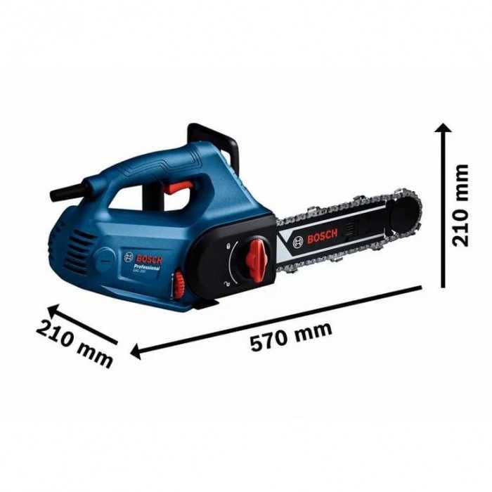 Ланцюгова пила по газобетону Bosch Professional GAC 250