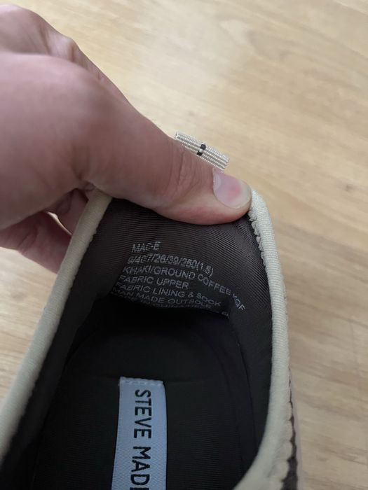 Sapatilhas Steve Madden Mulher 39 castanho e beige