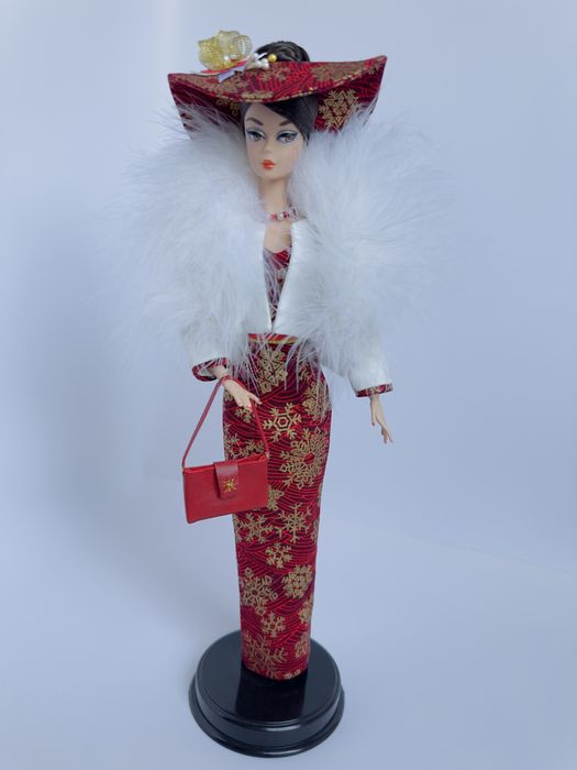 Комплект новогодний одежда одяг платье сукня жакет Барби Barbie