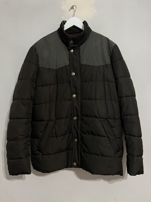 чоловіча куртка пуховик barbour