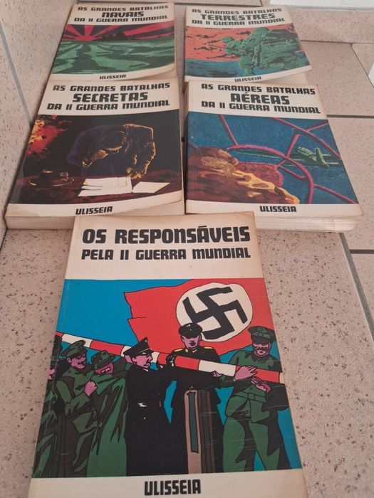 Conjunto 5 livros