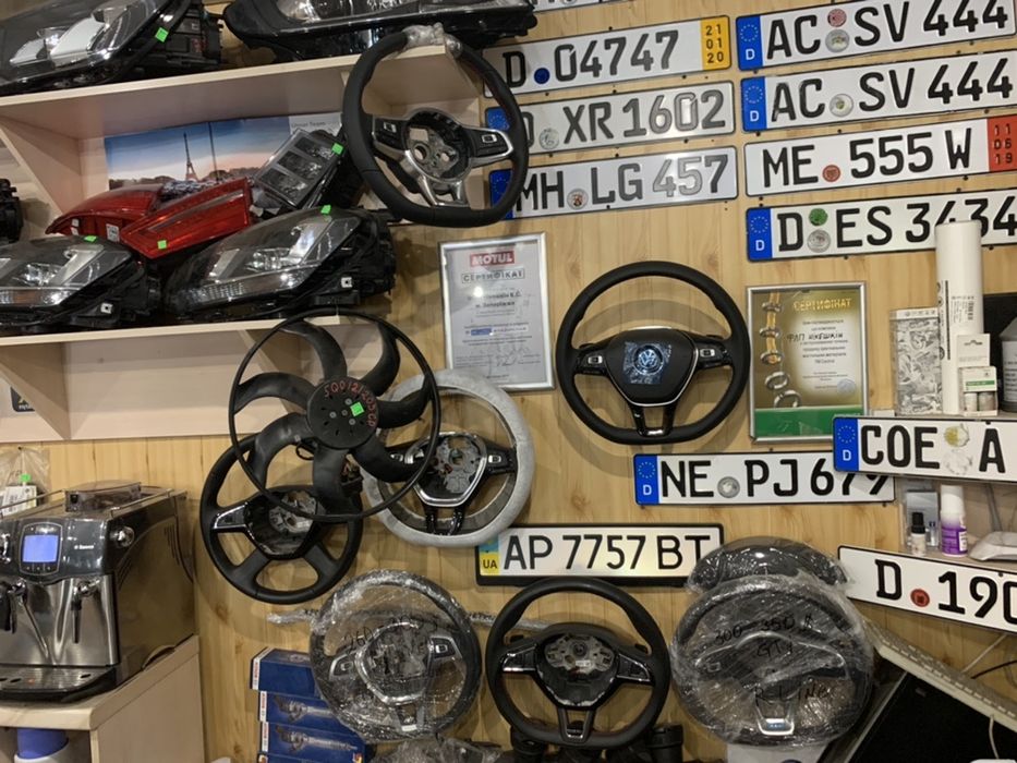 Руль подушка мультируль airbag Passat Golf Tiguan Jetta Touran Touareg