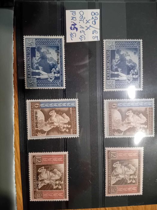 Sprzedam znaczki  Trzeciej Rzeszy