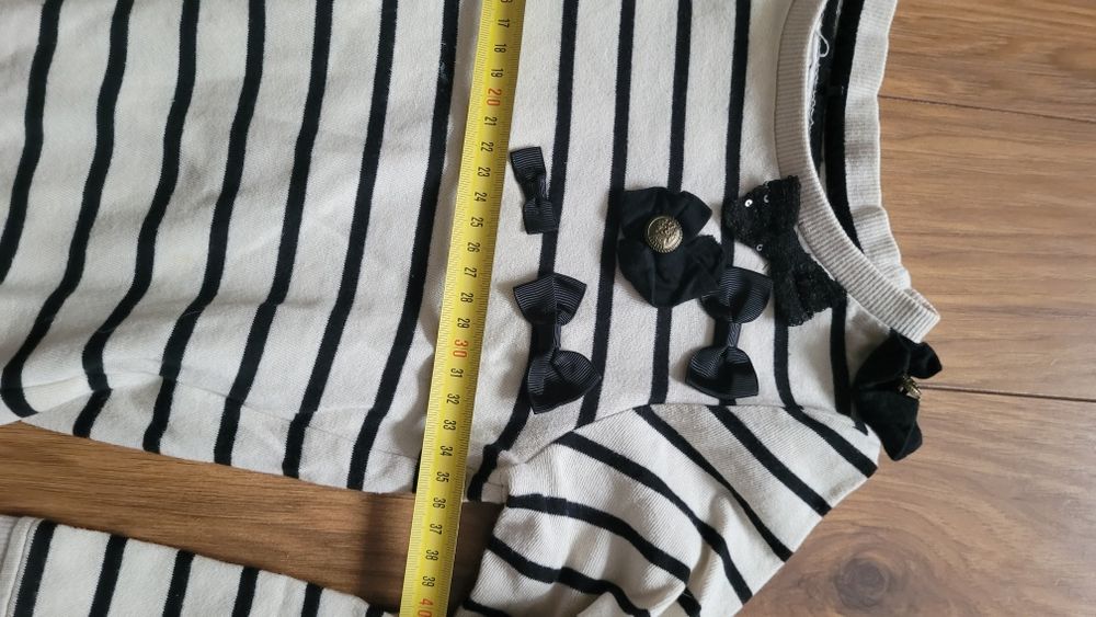 Bluza Next z kokardkami 134