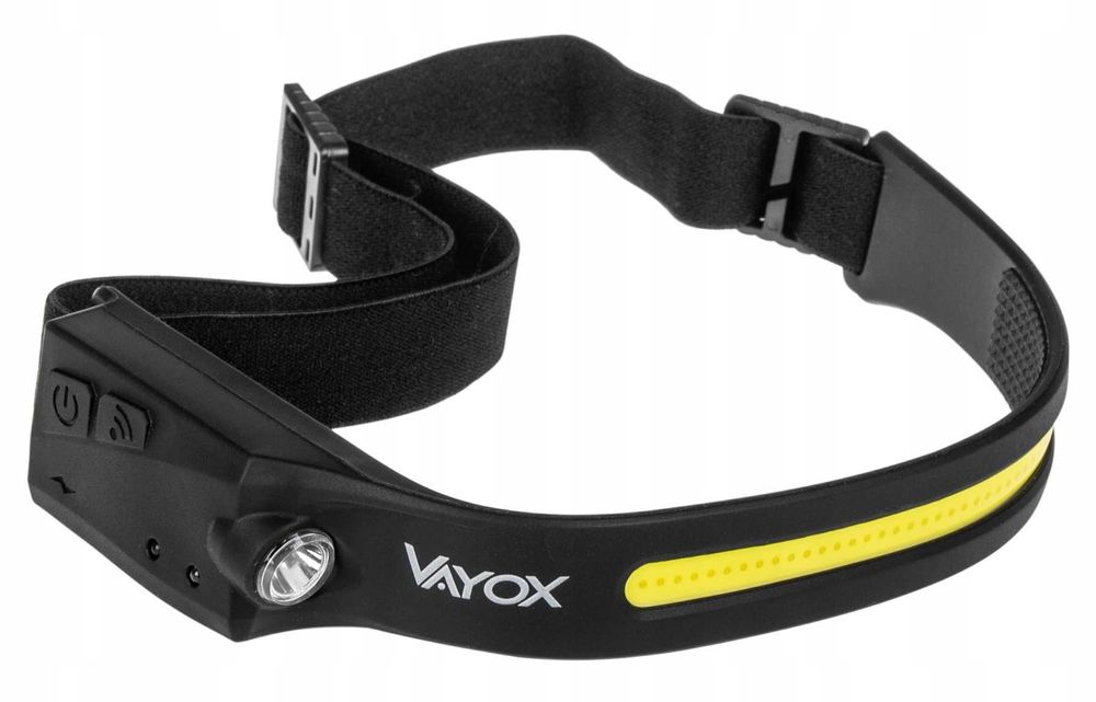 LATARKA CZOŁÓWKA akumulatorowa pasek LED wodoodporna IPX na głowę