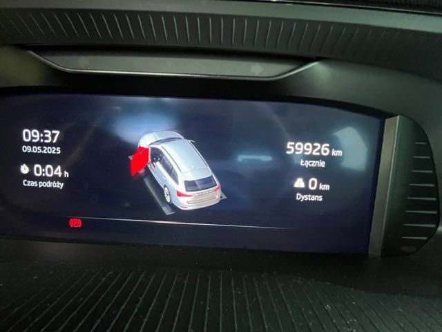 Skoda Octavia Kombi 2022, 59 900 km, 1.5 TSI 150 KM, manual FULL OPCJA