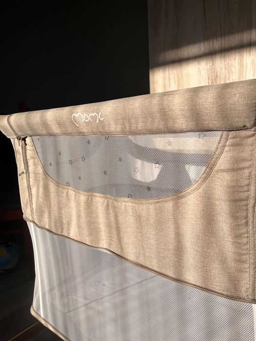 Łóżeczko dostawka z materacem Momi Smart Bed