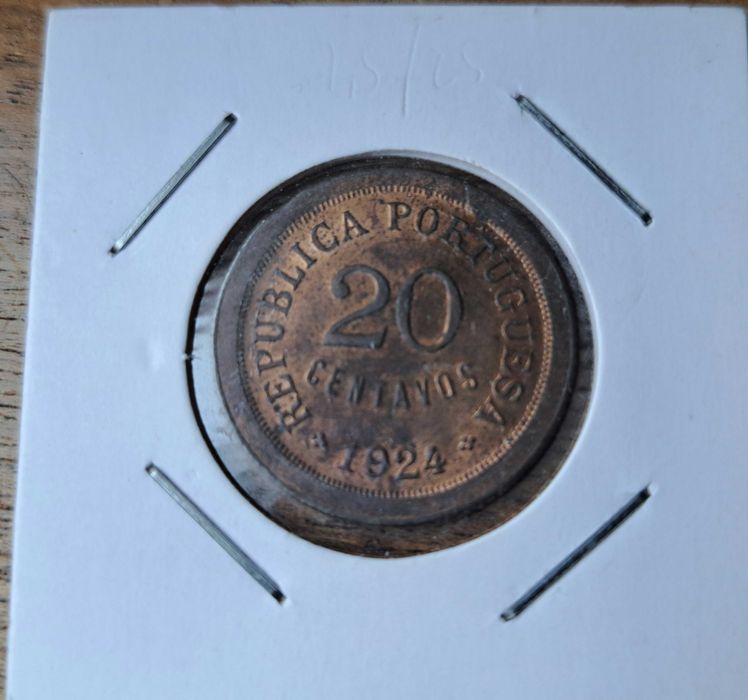 Moeda de 20 centavos de 1924