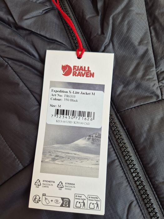 Куртка Fjallraven Expedition X-Latt Jacket M  оригінал розмір М
