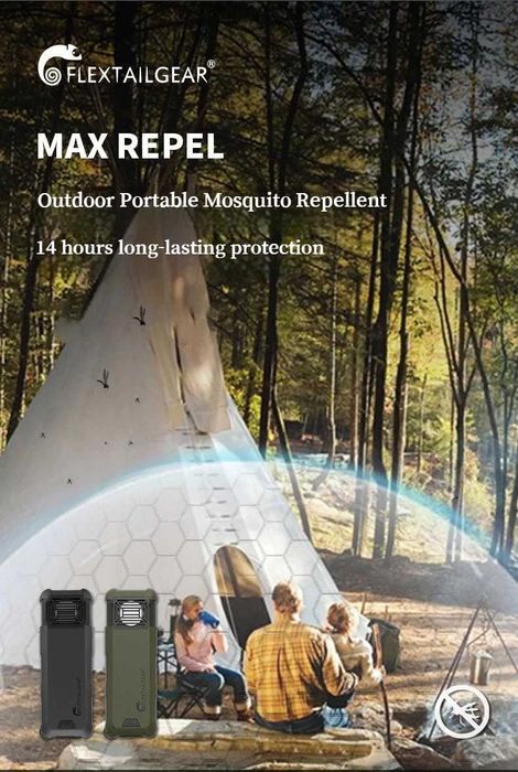 Powerbank 9600mAh Flextail Max Repel Przenośny Odstraszacz Komarów