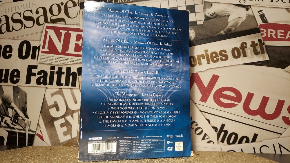 Gregorian - The DVD Collection 4x DVD BOX
