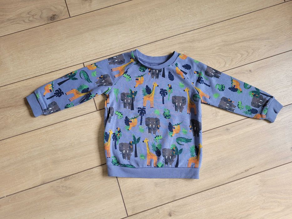 Komplet dresowy niemowlęcy 92 18-24 unisex 2pak chłopięcy lato