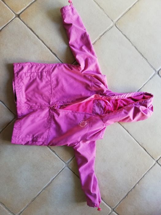 Pink Lined Parka