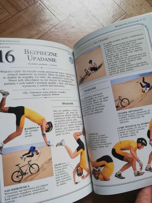 ksiazka: ,,Nauka jazdy na rowerze gorskim"