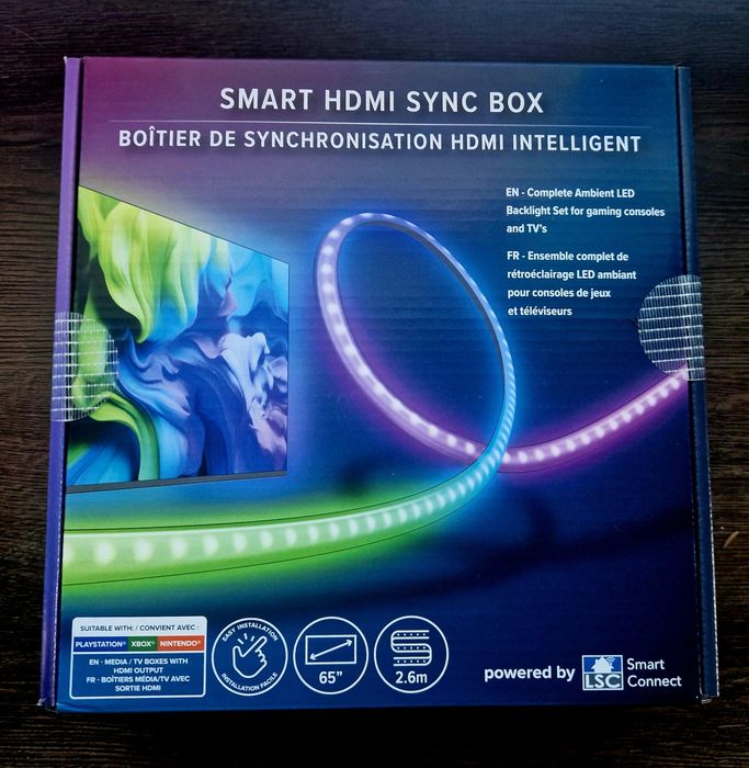 Oświetlenie led smart hdmi sync box (AMBIILIGHT)