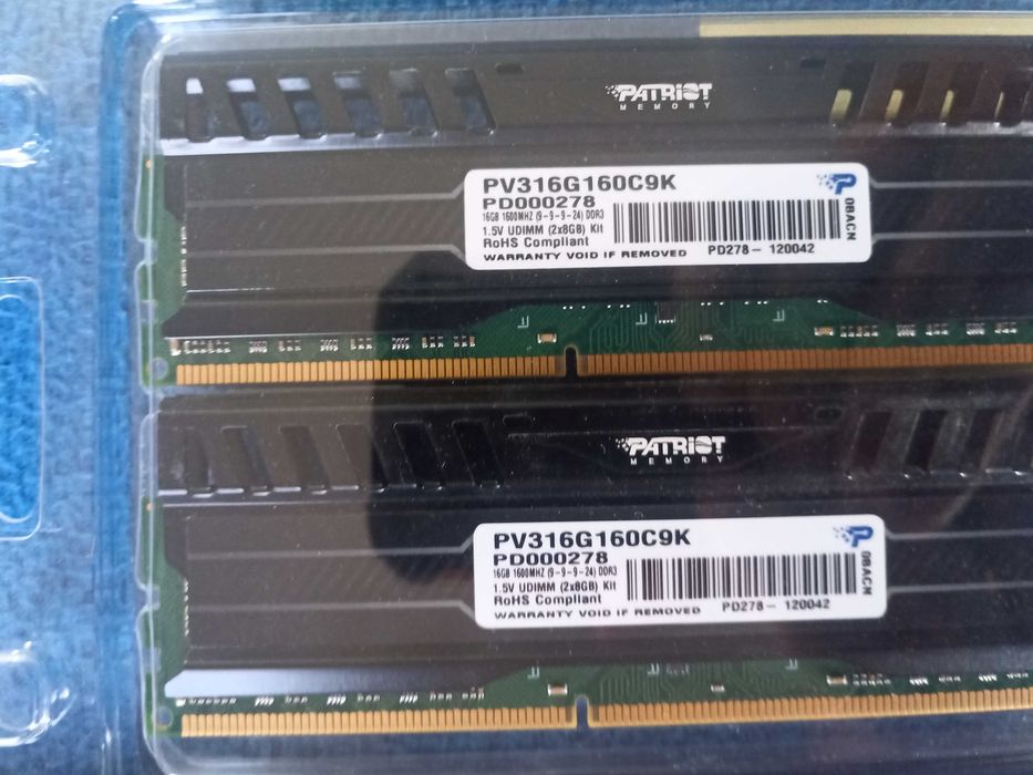 Pamięć RAM Patriot Viper 16GB 2x8Gb kit