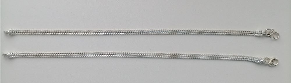 Два срібні браслети на ногу(Індія)