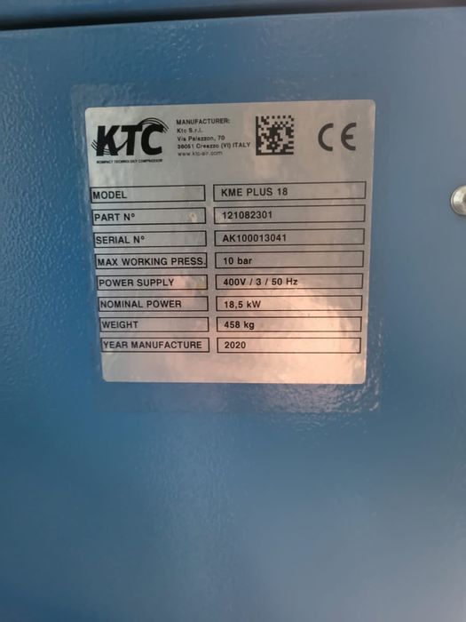 Kompresor śrubowy KTC