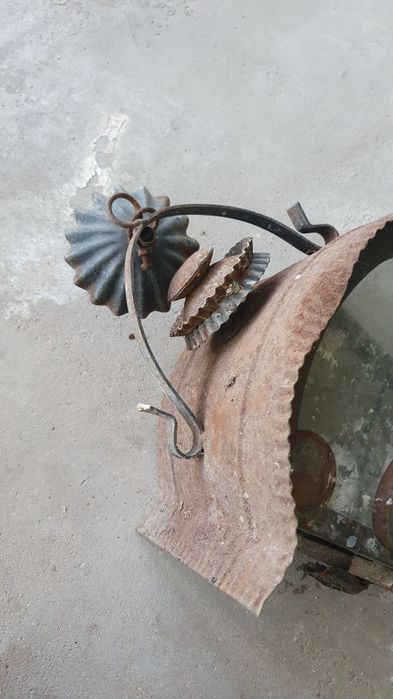 Candeeiros de parede em ferro para exterior