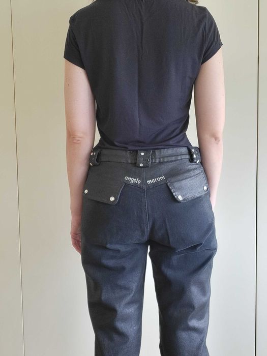 Fato Ganga Preta e Tachas Motard/Biker - Angelo Marani