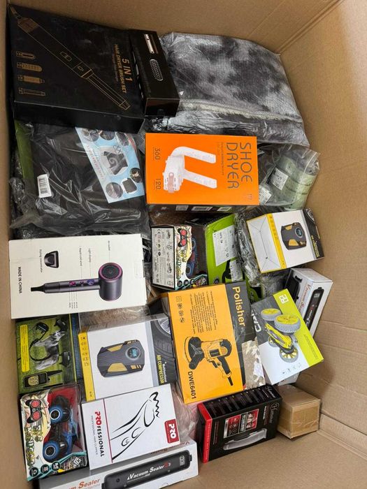 Paleta AMAZON MIX Wartość detaliczna około 20-25tyś zł KLASA A NOWE PRODUKTY! około 250szt produktów