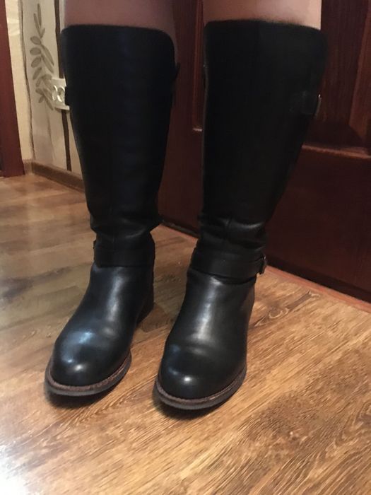 Кожаные демисезонные ботинки Clanks