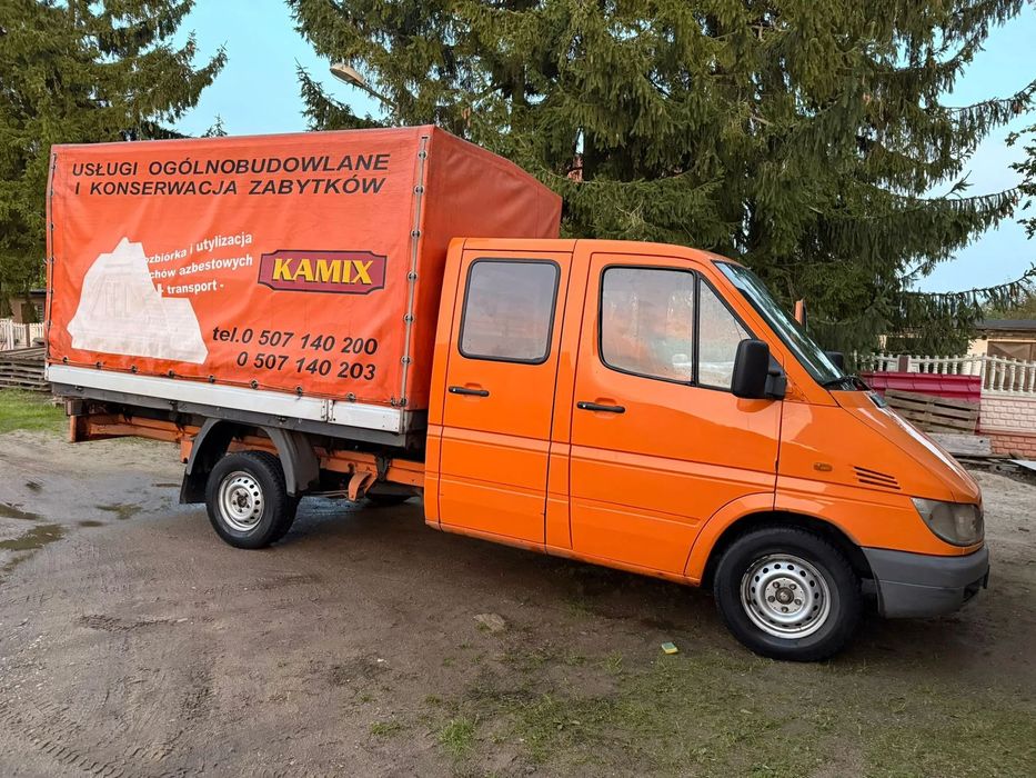 Mercedes-Benz Sprinter 313 CDI DOKA  Mercedes Sprinter Doka - 7 osobowy