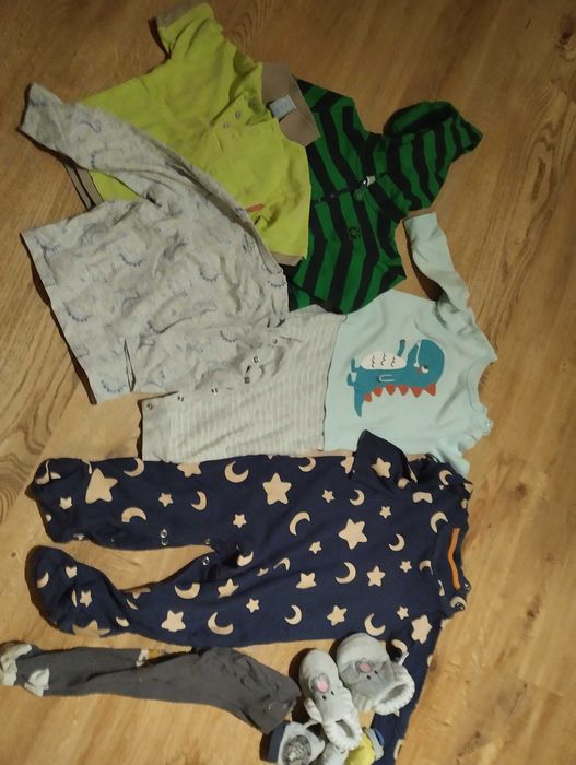 Ubranka dla chłopca rozmiar 80cm