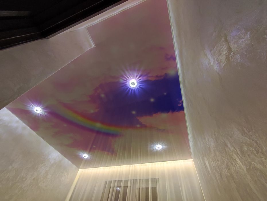 Натяжні стелі, потолки