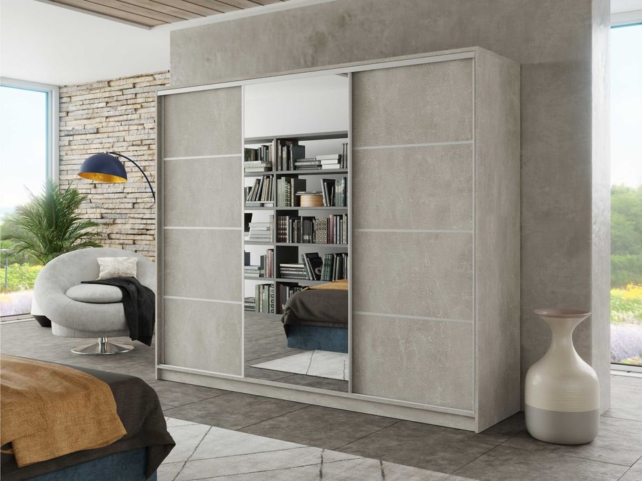 Szafa przesuwna Black 150x205x56