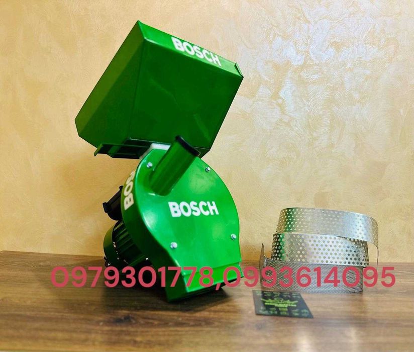 Зернодробарка BOSCH FBS-4500 кормоподрібнювач Млин ДКУ крупорушка