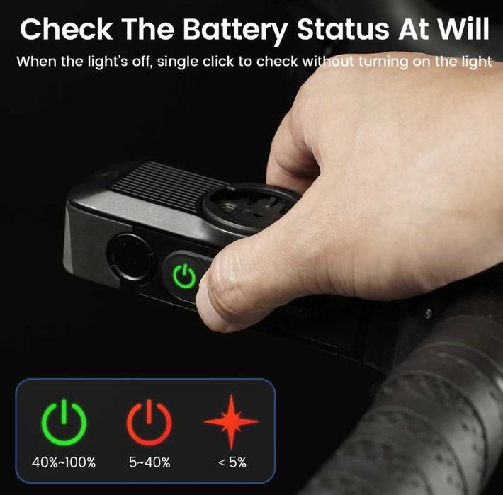 Велосипедный фонарь RAVEMEN FR1000, RAVEMEN FR500 креплением GPSGarmin