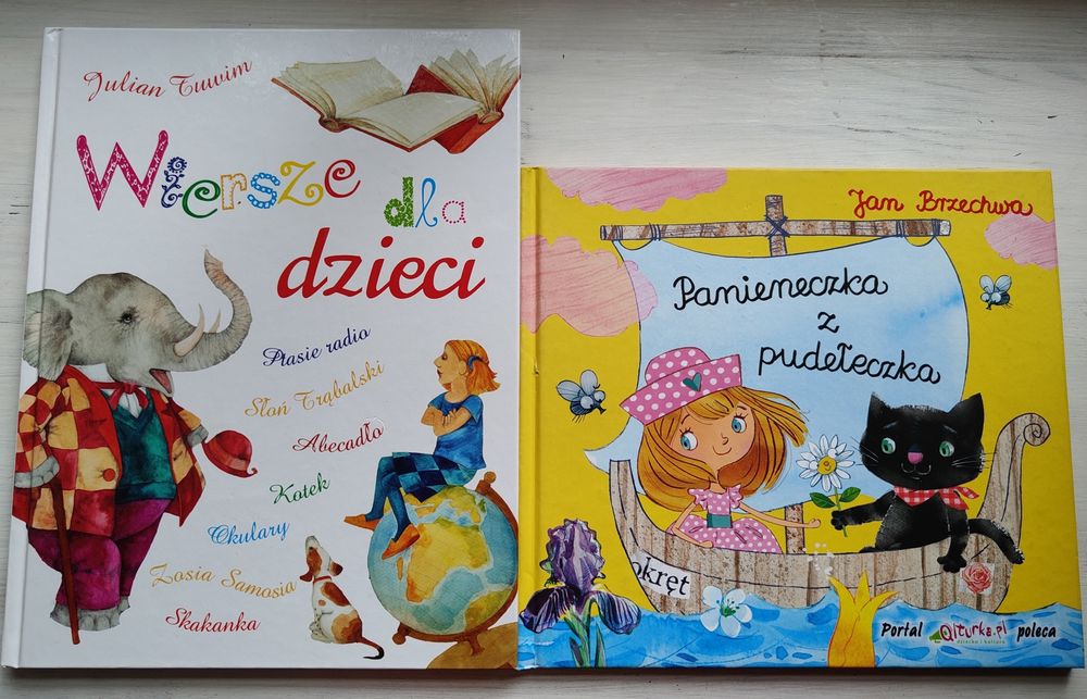 Pięknie ilustrowane książki dla dzieci Tuwim, Brzechwa