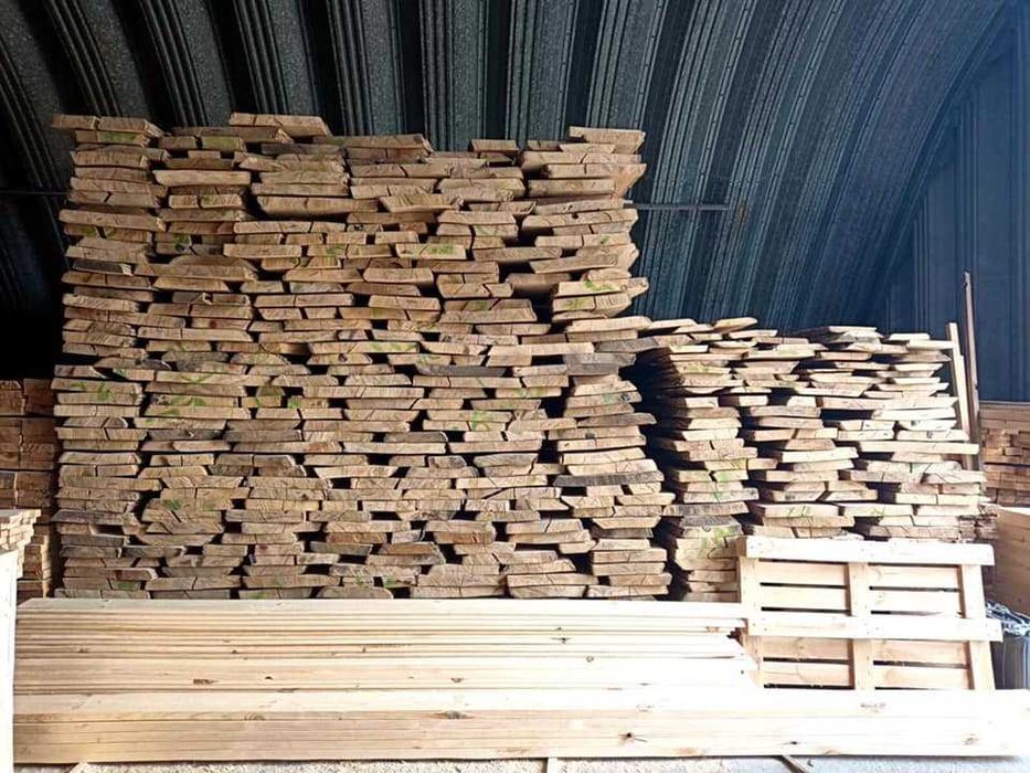 Вагонка, дошка пола, блокхаус, брус, тераска, дошка обрізна 6-9 метрів