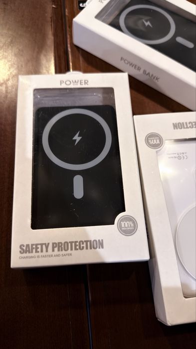 Power Bank Wireless Magnético – Novo | Carregamento Rápido