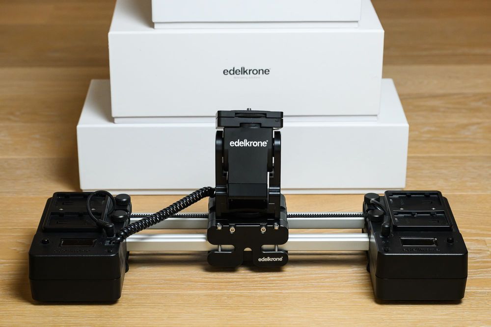 Slider EDELKRONE Plus Small + Module TARGET + Module ACTION