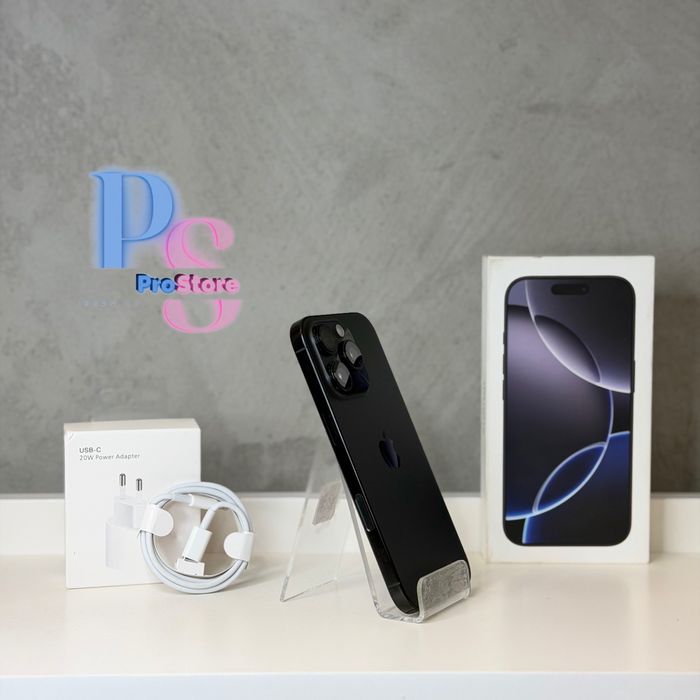 Apple iPhone 16 Pro 256GB Black Titanium | Bateria 99% | Sklep FV GW