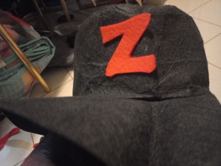 Fato carnaval Zorro