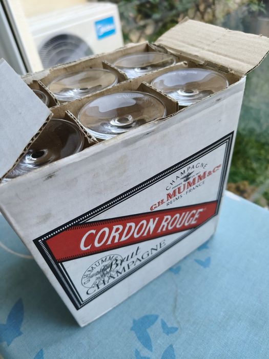 Caixa de flute de champanhe