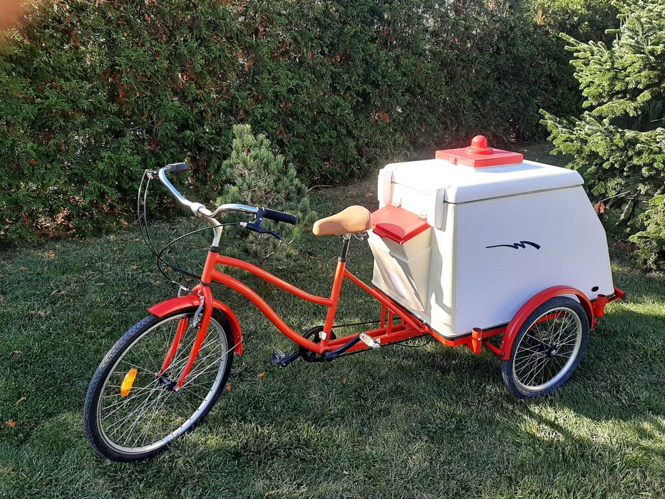 Wózek-riksza do lodów